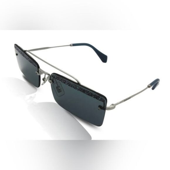 Miu Miu MU59TS Sunglasses in Blue main image 7